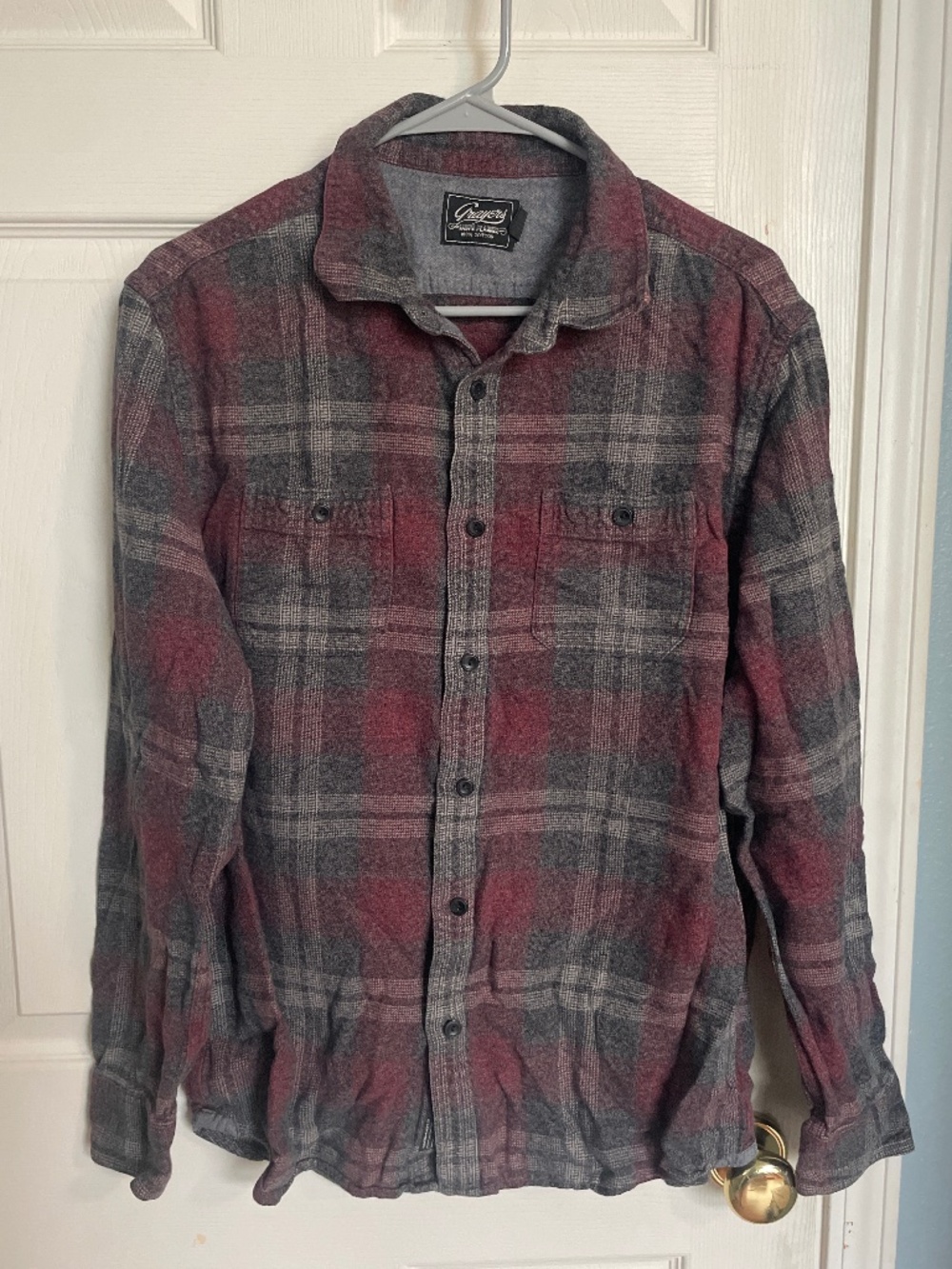 Grayers flannel, cozy, sharp and sturdy